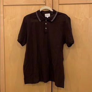 Brand New Five Four Black Polo Shirt Size Large